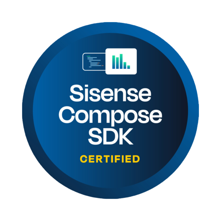 Sisense Compose SDK Certification